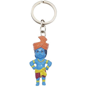 Krishna Turban Keychain