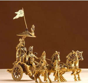 BRASS ARJUN KRISHNA RATH (UZZZ)