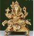 Ganesha sitting on Chowki GF