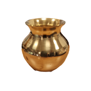 4" Brass Pot