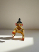 Laddu Gopal Brass Deity Painted