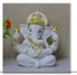 PR Ganesh White Gold Finish