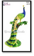 Peacock On Tree Trinket Box