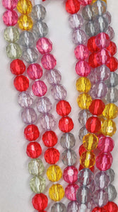 Transparent Counter Beads (Various Sizes and Designs)