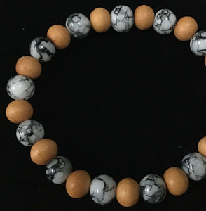 Multi Sandalwood Stone Bracelet (Various Designs)