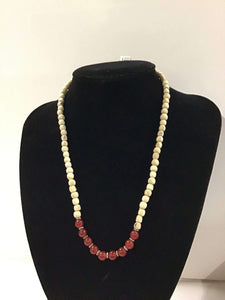 Tulasi Neckbeads + Stone - One Round